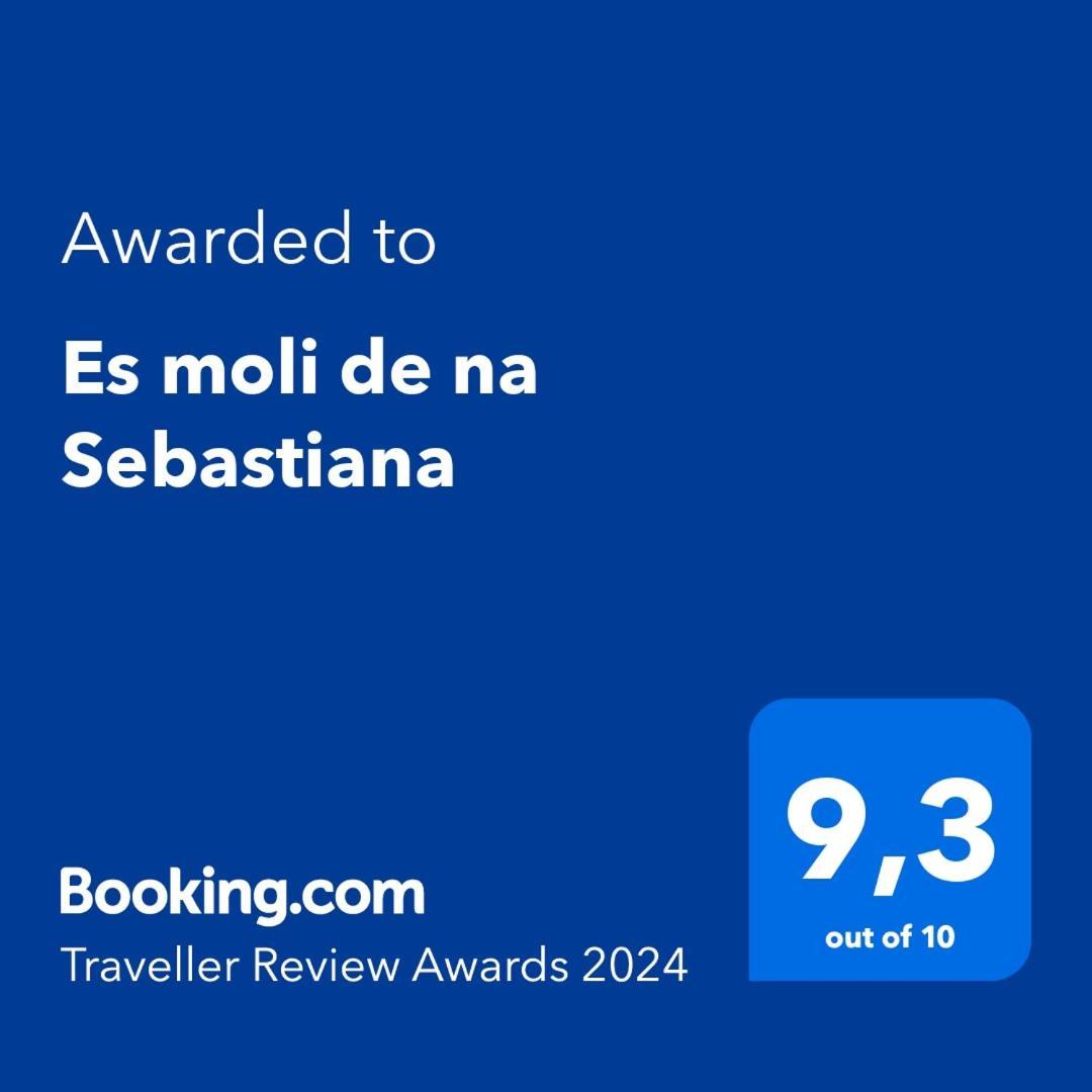 Вилла Es Moli De Na Sebastiana Сес-Салинес Экстерьер фото